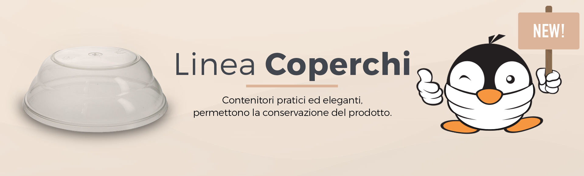 Linea Coppette Coperchi